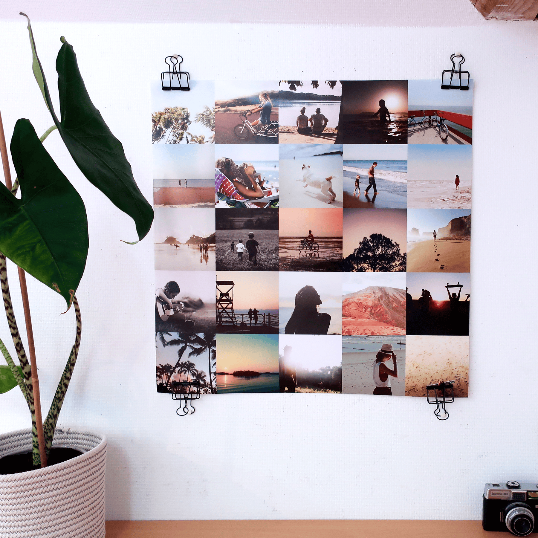 Posterclips Instawall Prints voor speelse fotocollage wanddecoratie