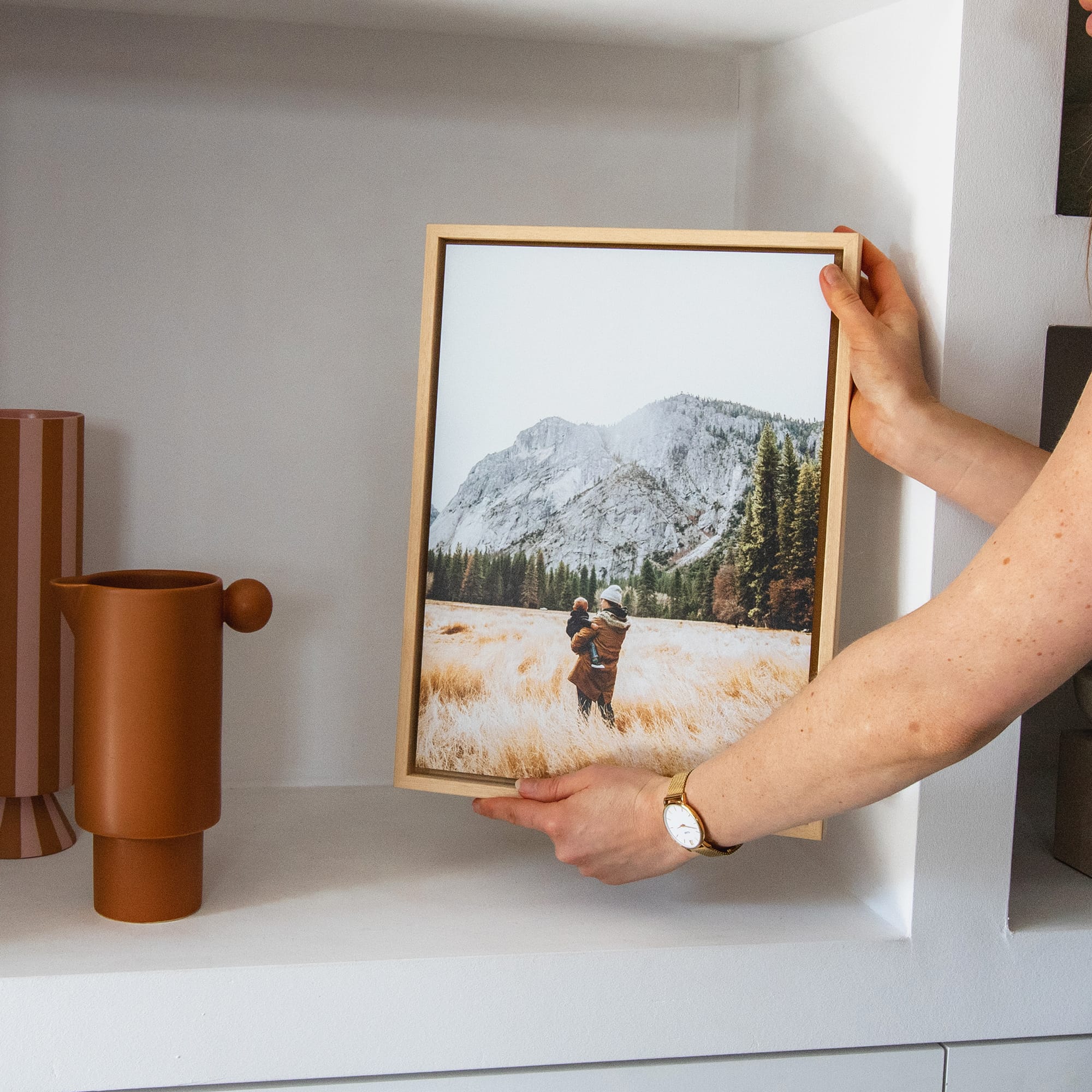 Fotovergroting Baklijst Portrait | 3:4 Instawall Baklijst Instawall Prints