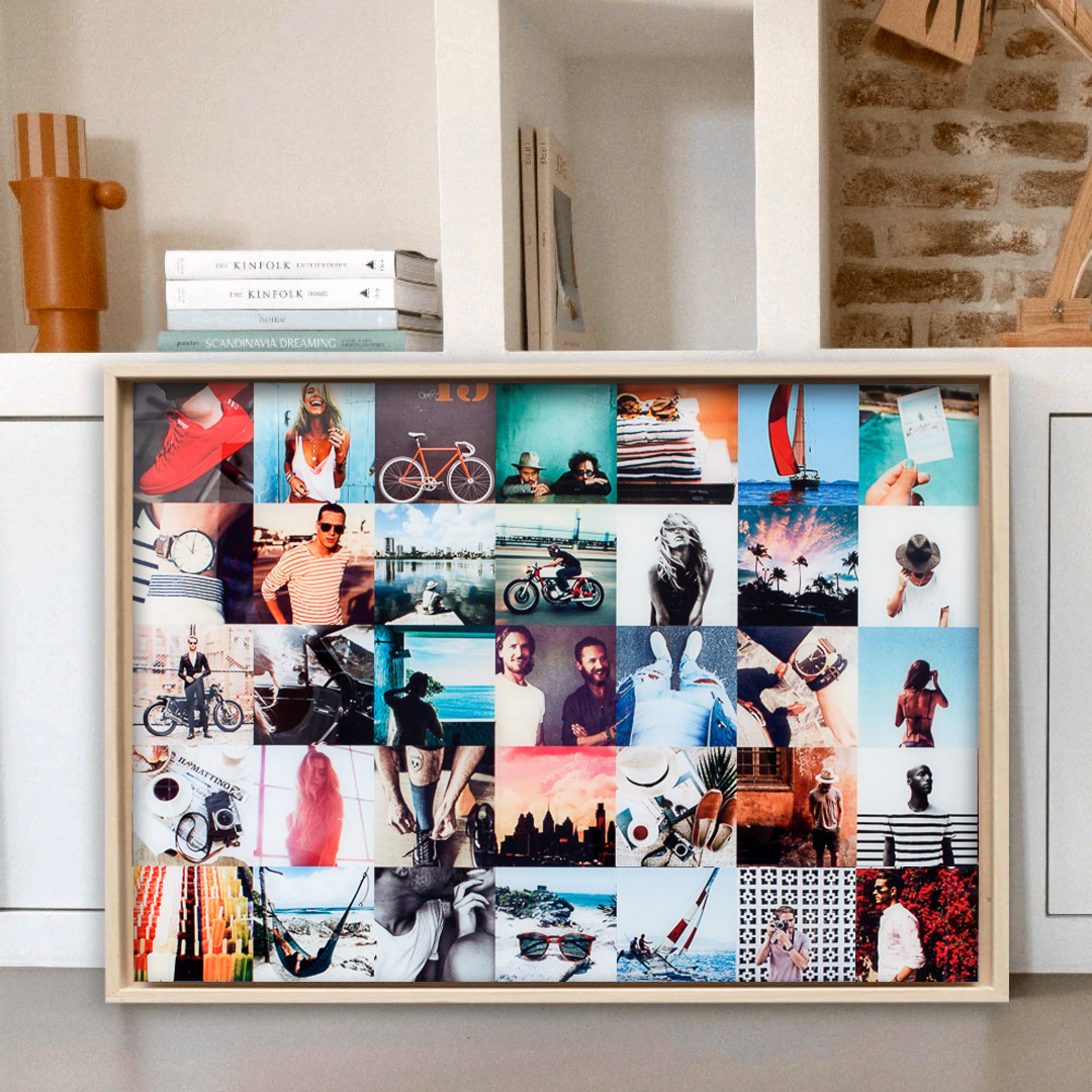 Landscape | 4:3 Print Instawall Prints 40x30 cm Aluminium Baklijst blank dbw-40-30-bakbl