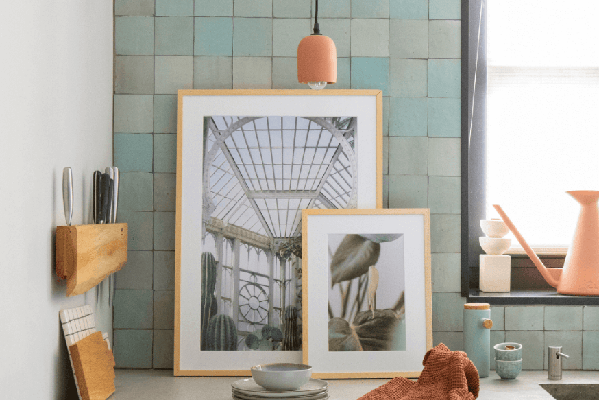 Agrandissement photo impressions premium, qualité du cadre
