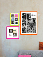 Instawall Poster in Neon Gele lijst Print Instawall Prints