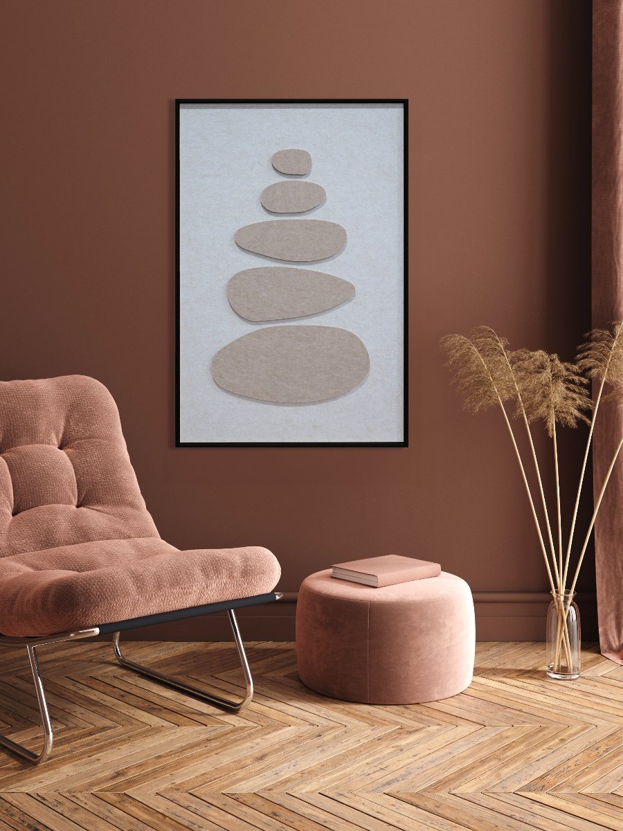 Stacked Ovals Instawall Akoestisch Instawall Prints   
