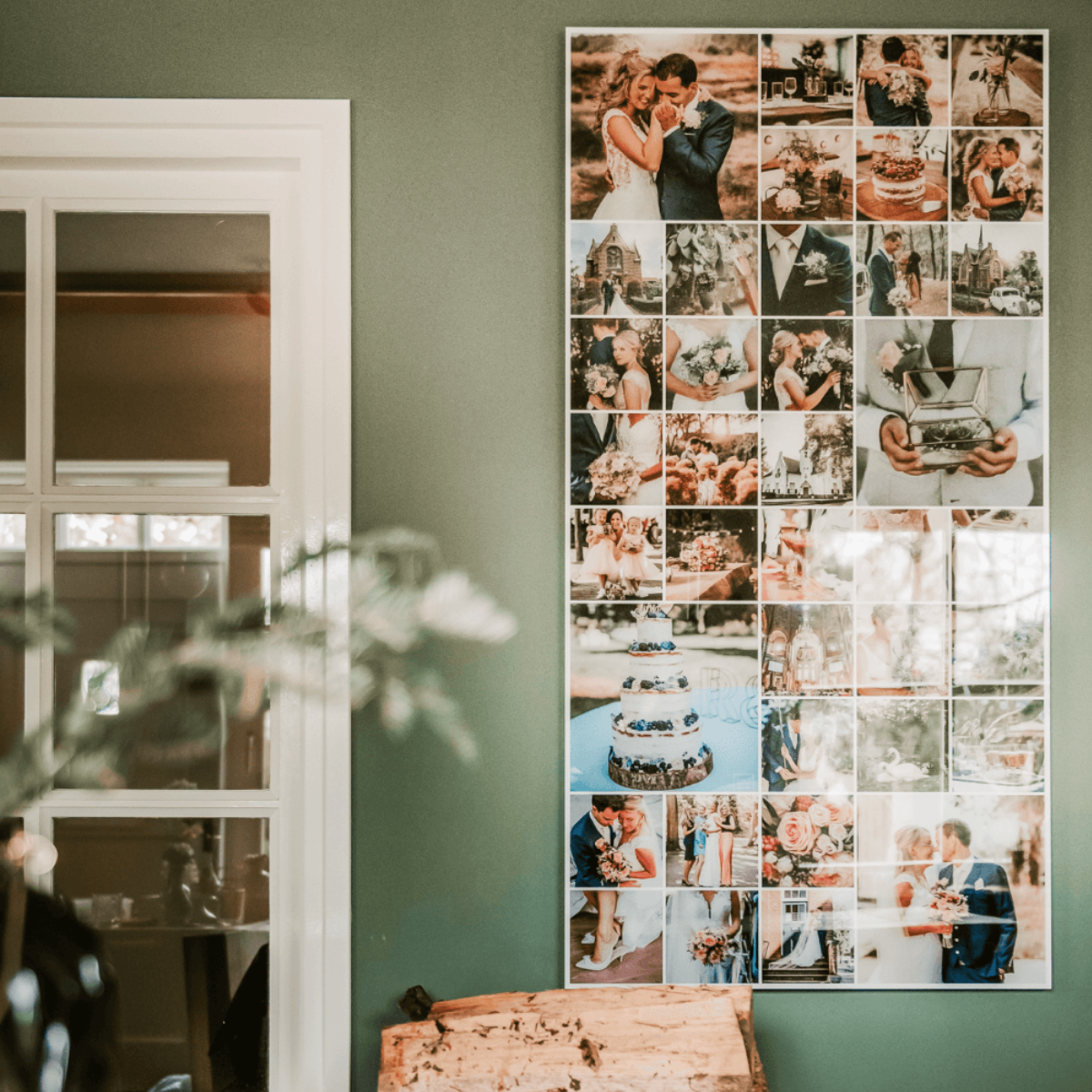 Instawall Plexiglas Tall | 1:2 Instawall Plexiglas Instawall Prints 70x140 cm Plexiglas Inclusief ophangsysteem plg-70-140-map