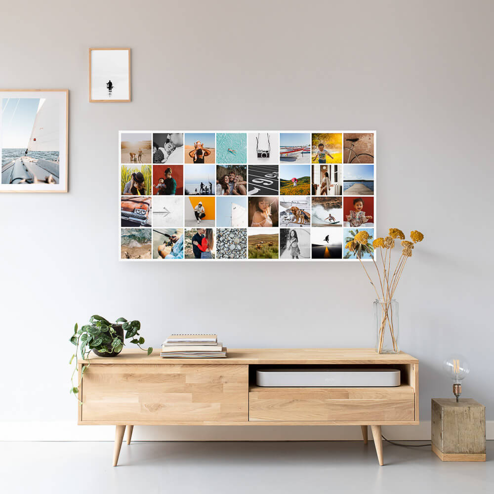 Instawall Plexiglas Wide | 2:1 Instawall Plexiglas Instawall Prints 120x60 cm Plexiglas Inclusief ophangsysteem plg-120-60-map